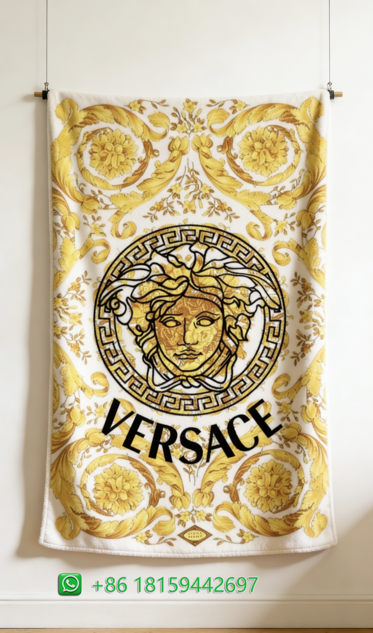 Versace Throw Blankets
